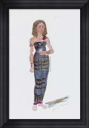 Framed Designs for Cleopatra Xxxii Print