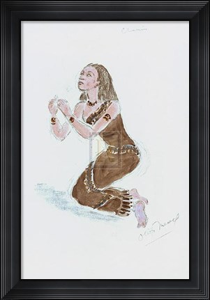 Framed Designs for Cleopatra Xxxiii Print