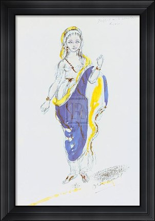 Framed Designs for Cleopatra Xxxvi Print