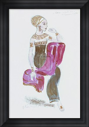 Framed Designs for Cleopatra Xxxviii Print