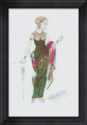 Framed Designs for Cleopatra Xlii Print