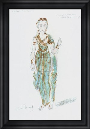 Framed Designs for Cleopatra Xlvii Print
