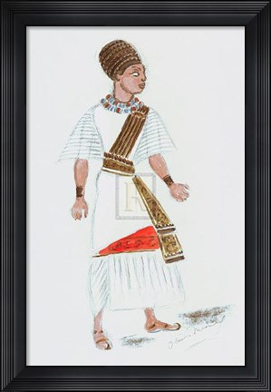 Framed Designs for Cleopatra Xlviii Print