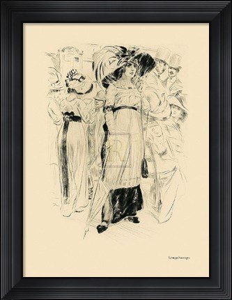 Framed Longchamps Print