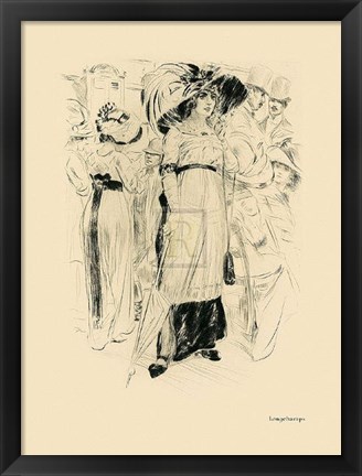 Framed Longchamps Print