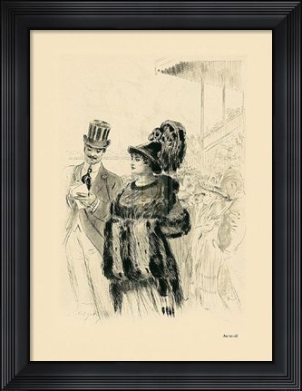 Framed Auteuil Print