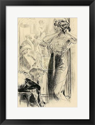 Framed Le Mannequin Print