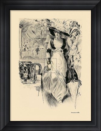 Framed Aemenonville Print