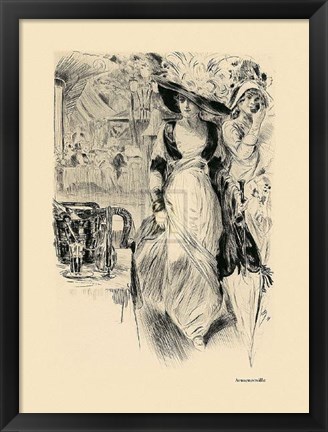 Framed Aemenonville Print