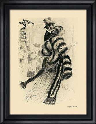 Framed Au Pre Catelan Print