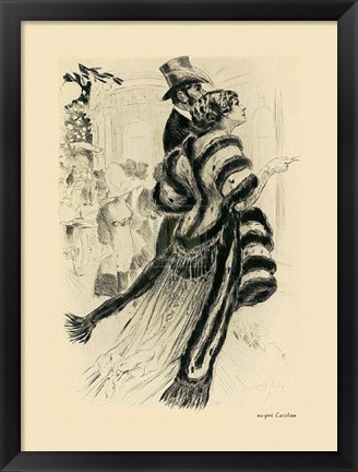 Framed Au Pre Catelan Print