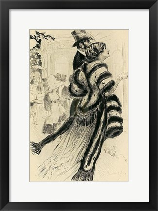 Framed Au Pre Catelan Print