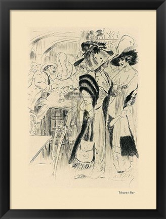 Framed Tabarin&#39;s Bar Print