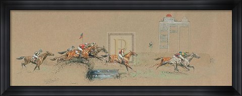 Framed Auteuil Print