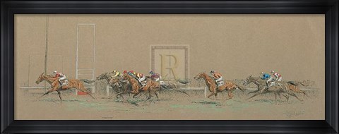 Framed Longchamps Print