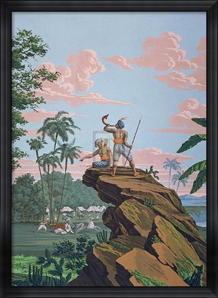 Framed Arcadia I Print