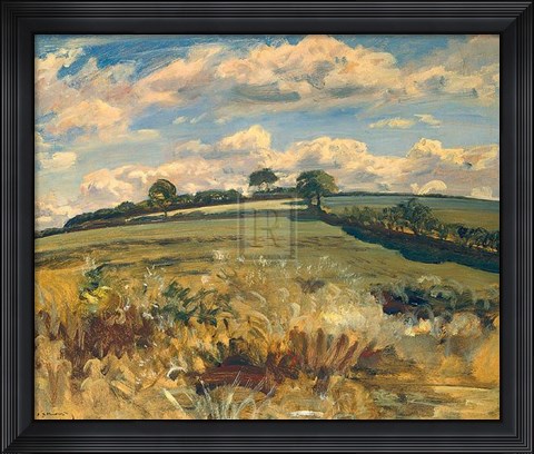 Framed Withypool Landscape, Exmoor Print