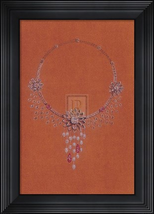 Framed Jewellery Designs X Print