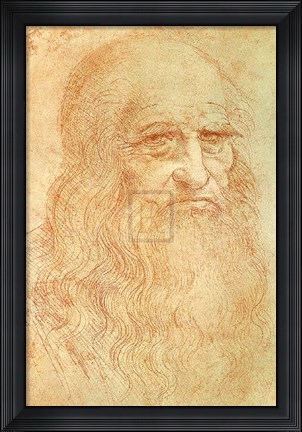 Framed Self Portrait Print