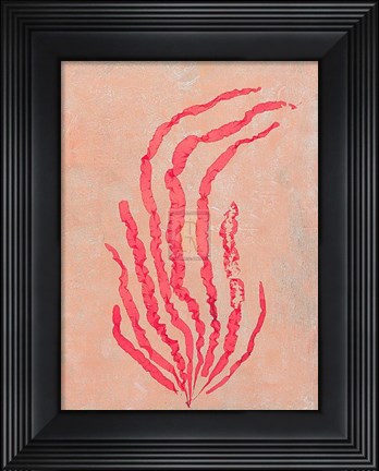 Framed Coral Island I Print