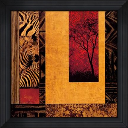 Framed African Studies II Print