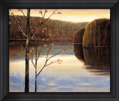 Framed Lakeside I Print