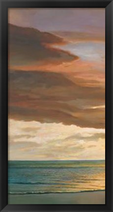 Framed Quiet Horizon I Print