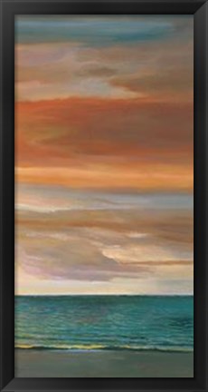 Framed Quiet Horizon III Print