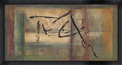 Framed Smooth Transition I Print