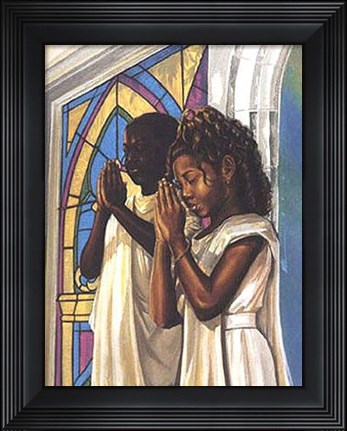 Framed Daily Prayer Print