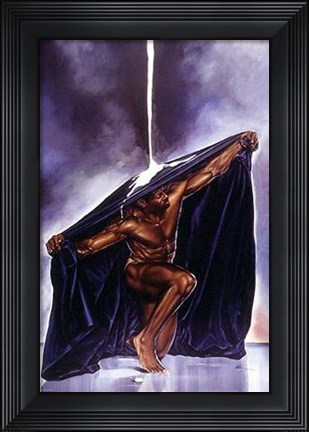 Framed Stay Black Print