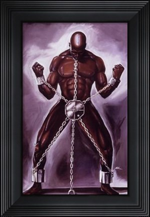 Framed Knowledge Is The Key Print