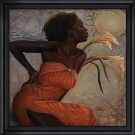 Framed African Lillies Print