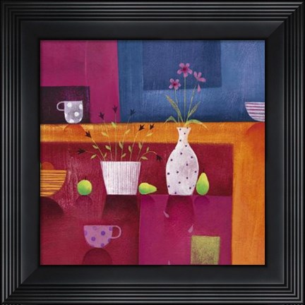 Framed Un Beau Matin III Print