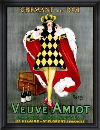 Framed Veuve Amiot Print