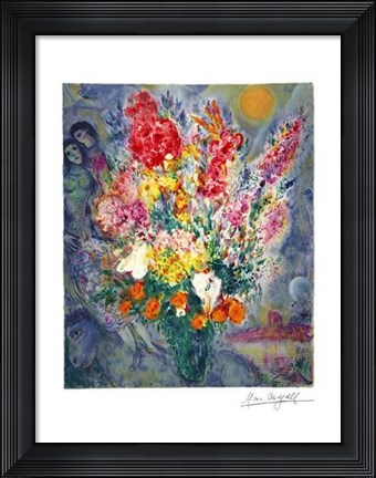 Framed Bouquet Print