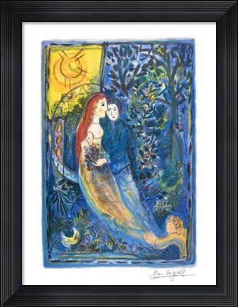 Framed Wedding Print