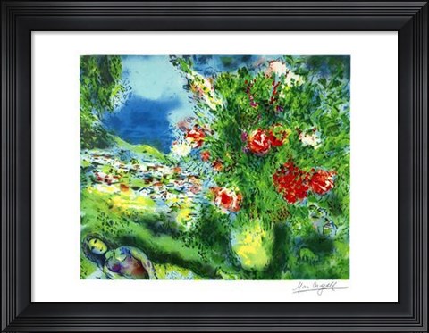 Framed Paysage Print
