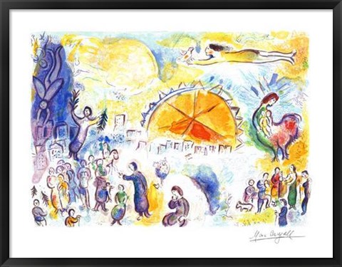 Framed Four Seasons Print