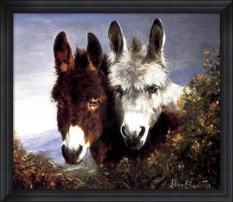 Framed Best Of Friends Print