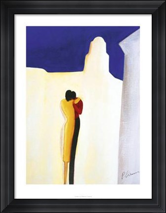 Framed Lovers Print