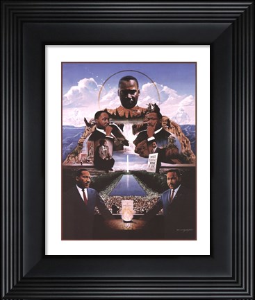 Framed Martin Luther King (Mini) Print