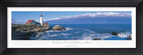 Framed Portland Head Lighthouse, Maine Print