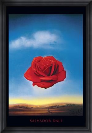 Framed Meditative Rose, c.1958 Print