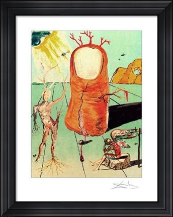 Framed Thumb (Le) Print
