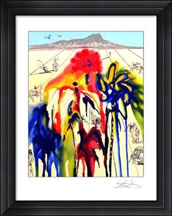 Framed Diamond Head - A (Le) Print