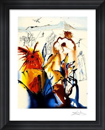 Framed Diamond Head - B (Le) Print