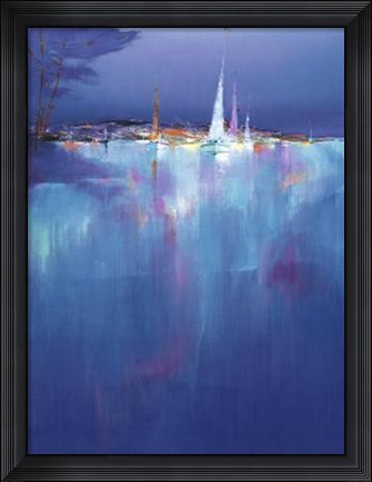 Framed Marina Azzurra Print