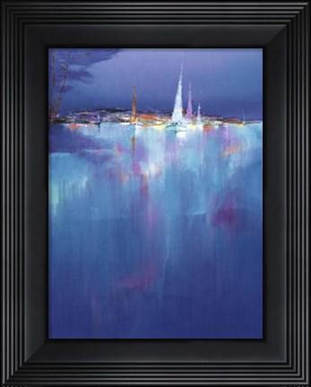 Framed Marina Azzurra Print