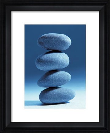 Framed Pebbles Print